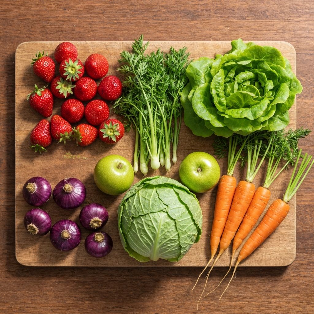 Fresh seasonal produce